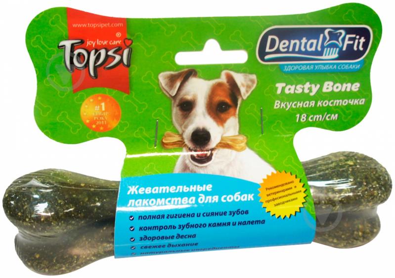 Косточка Topsi Dental Fit 18 см - фото 1