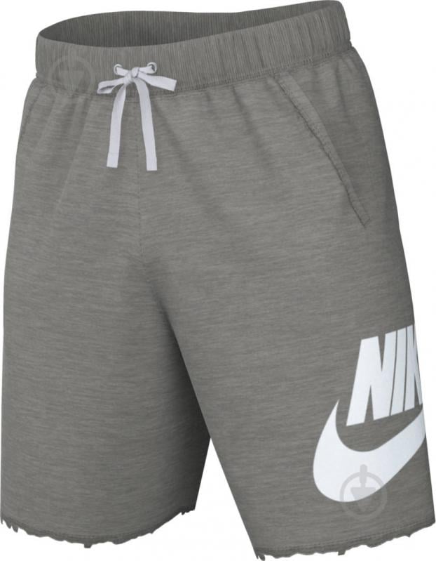 Шорты Nike CLUB ALUMNI HBR FT SHORT DX0502-063 р. XL серый - фото 14