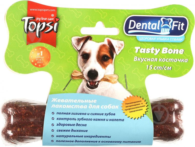 Кісточка Topsi Dental Fit 15 см - фото 1