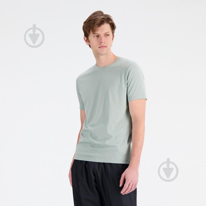 Футболка New Balance TENACITY HEATHERTECH TEE MT33071JIR р.L зелений - фото 1