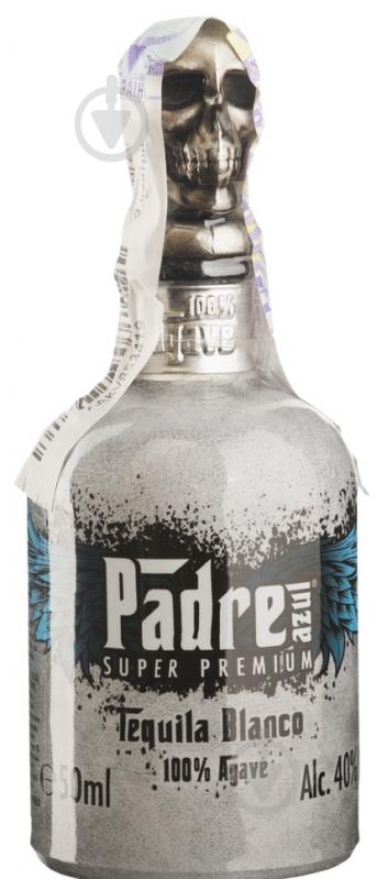 Текила Padre Azul Blanco 0,05 л 40% - фото 1