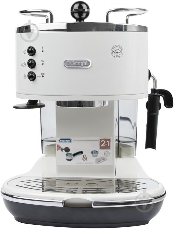 Кофеварка рожковая Delonghi ECO311.W - фото 1