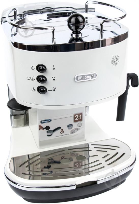 Кавоварка ріжкова Delonghi ECO311.W - фото 2