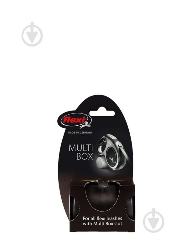 Поводок-рулетка Flexi Контейнер Multi Box FLEXI черный - фото 2