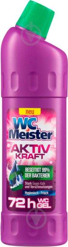 Средство для чистки унитаза Meister WC Aktiv kraft 1 л фиолетовый 040-7091 - фото 1