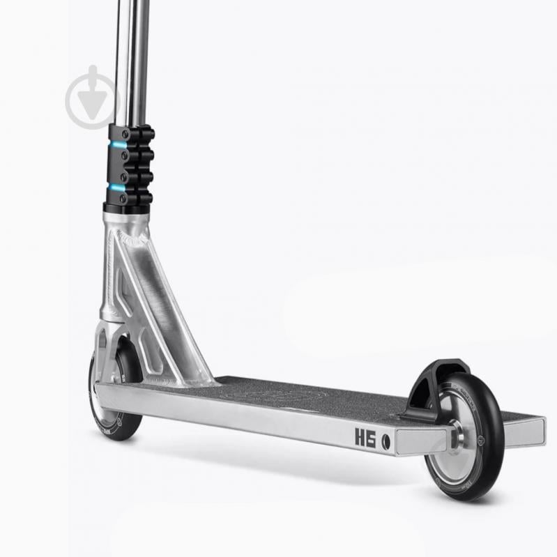 Самокат трюковий Hipe H6 Silver/Blue 410609 - фото 4