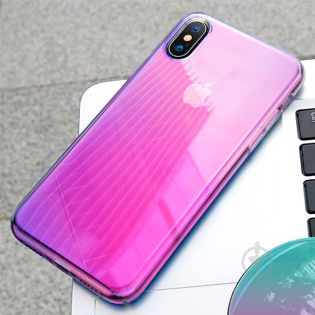 Чехол BASEUS Glow WIAPIPH58-XG04 для Apple iPhone XS - фото 6