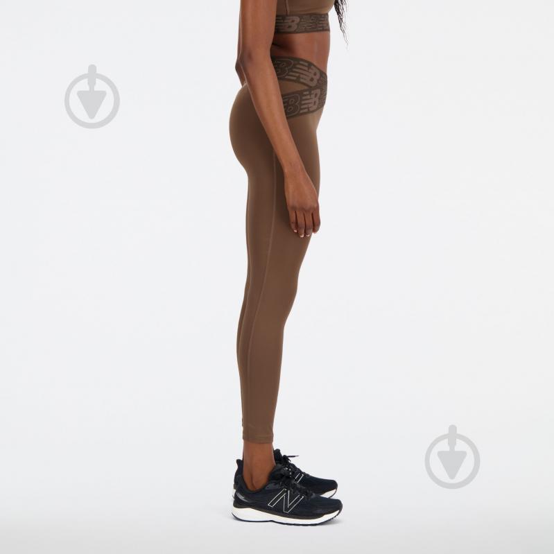 Лосини New Balance RELENTLESS CROSSOVER HIGH RISE 7/8 TIGHT WP21177DUO р.S коричневий - фото 2
