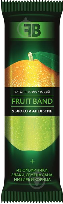 Батончик Fruit Band Яблоко и апельсин 40 г (4602073082011) - фото 1