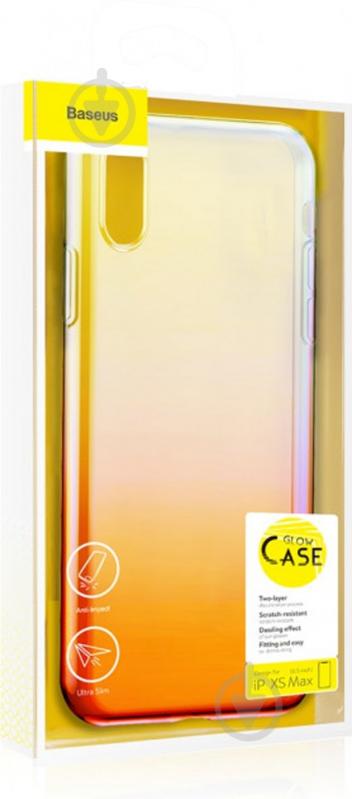 Чехол BASEUS Glow WIAPIPH65-XG04 для Apple iPhone XS Max - фото 7 Чехол BASEUS Glow WIAPIPH65-XG04 для Apple iPhone XS Max - фото 7