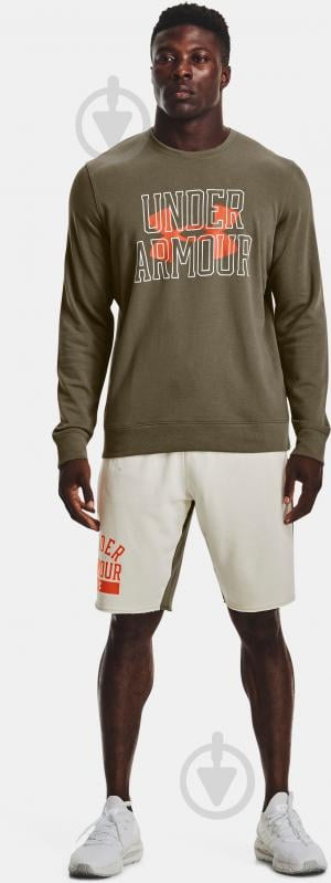 Свитшот Under Armour 1370391-361 р. 2XL зеленый - фото 2