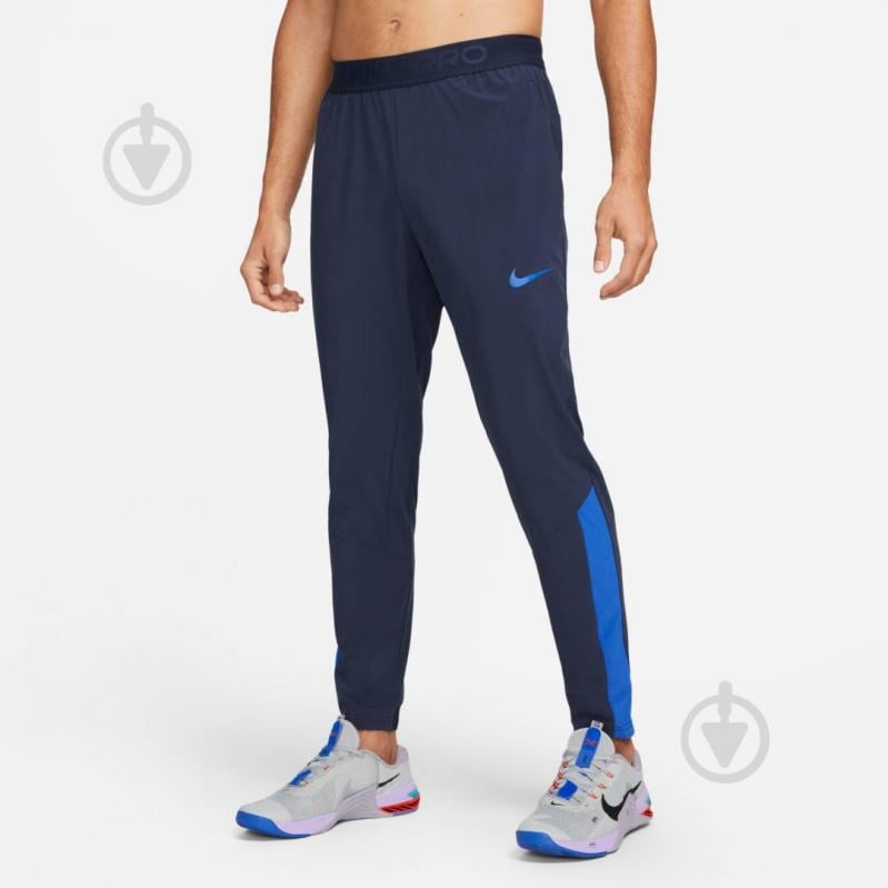Брюки Nike M NP DF FLEX VENT MAX PANT DM5948-451 р. L синий - фото 1 Брюки Nike M NP DF FLEX VENT MAX PANT DM5948-451 р. L синий - фото 1