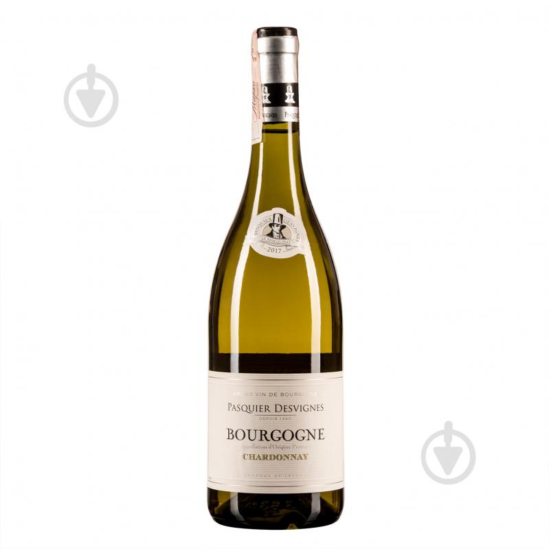 Вино Pasquier des Vignes Desvignes Bourgogne Chardonnay біле сухе 0,75 л - фото 1