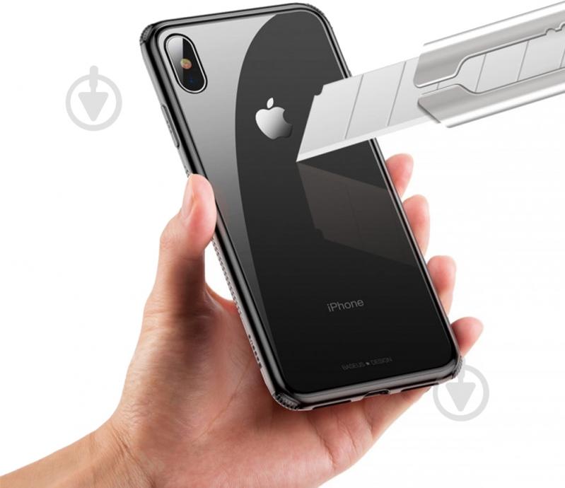 Чехол BASEUS See-through WIAPIPH58-YS01 для Apple iPhone XS - фото 7 Чехол BASEUS See-through WIAPIPH58-YS01 для Apple iPhone XS - фото 7