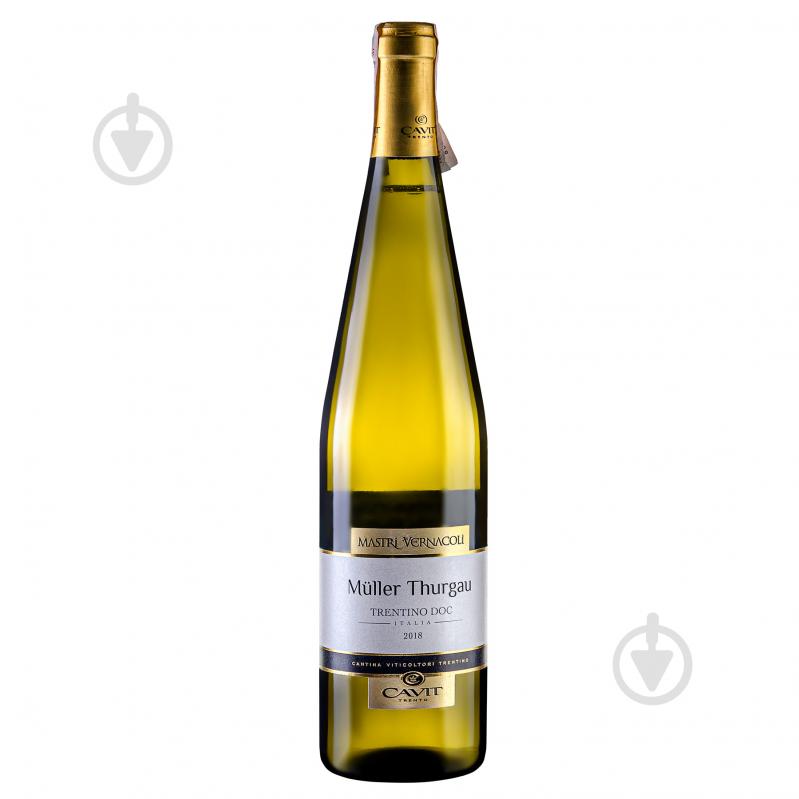 Вино Mastri Vernacoli Muller Thurgau біле сухе 0,75 л - фото 1