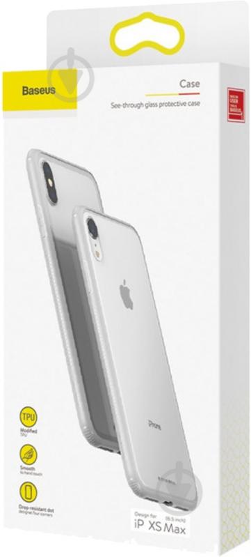 Чехол BASEUS See-through WIAPIPH65-YS02 для Apple iPhone XS Max - фото 7