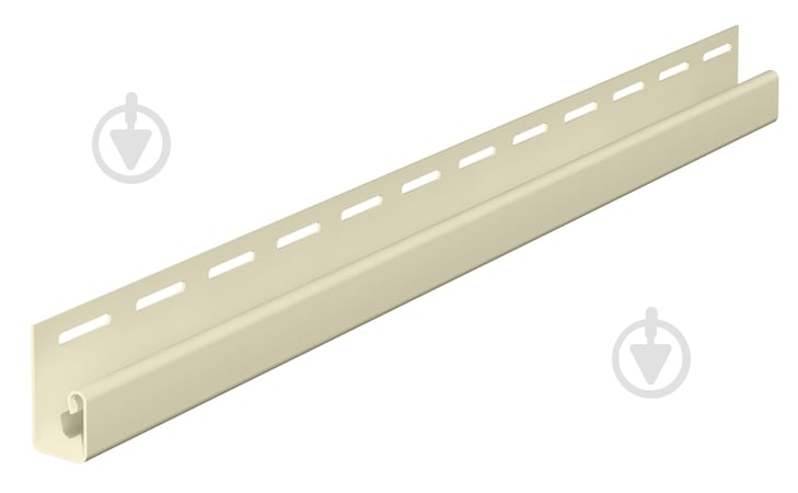 Профіль J-подібний Vilo™ 3,05 м кремовий SV-15 - фото 1 Профіль J-подібний Vilo™ 3,05 м кремовий SV-15 - фото 1