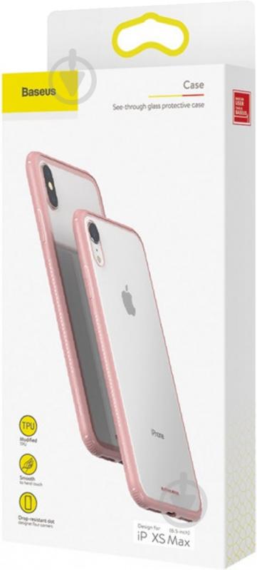 Чохол BASEUS See-through WIAPIPH65-YS04 для Apple iPhone XS Max - фото 8