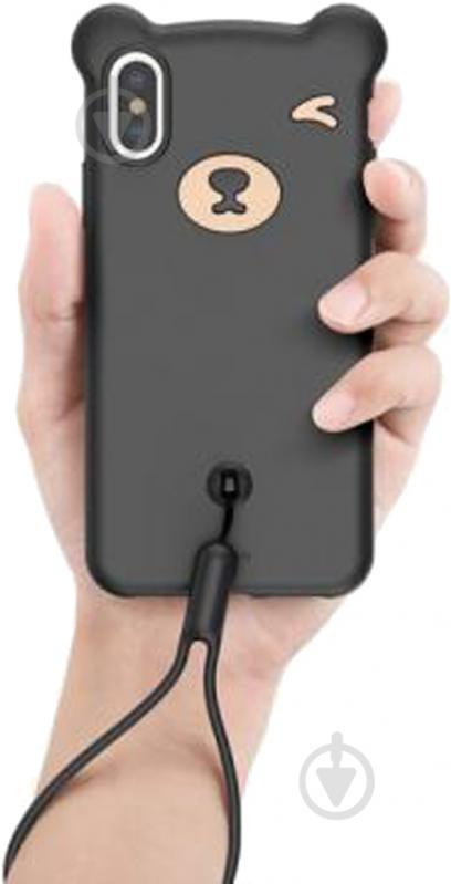 Чехол BASEUS Bear Silicone WIAPIPH58-BE01 для Apple iPhone XS - фото 2