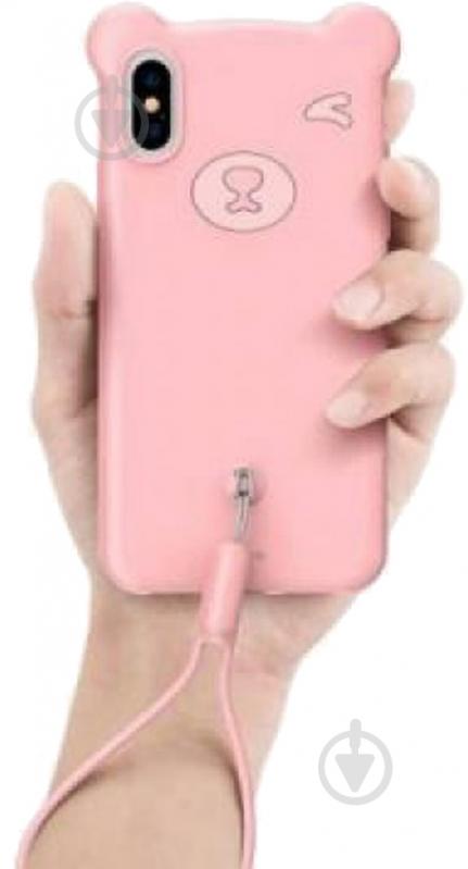 Чехол BASEUS Bear Silicone WIAPIPH58-BE04 для Apple iPhone XS - фото 3