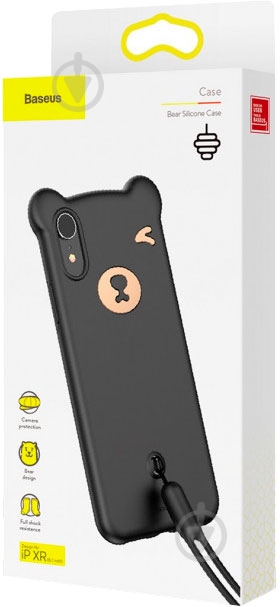 Чехол BASEUS Bear Silicone WIAPIPH61-BE01 для Apple iPhone XR - фото 7