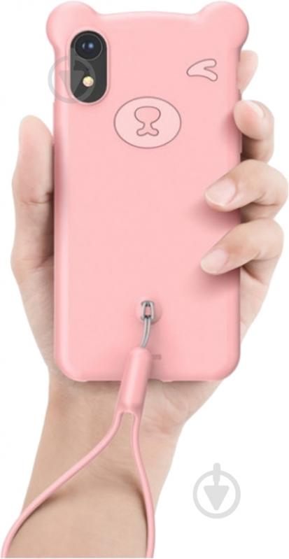 Чехол BASEUS Bear Silicone WIAPIPH61-BE04 для Apple iPhone XR - фото 5