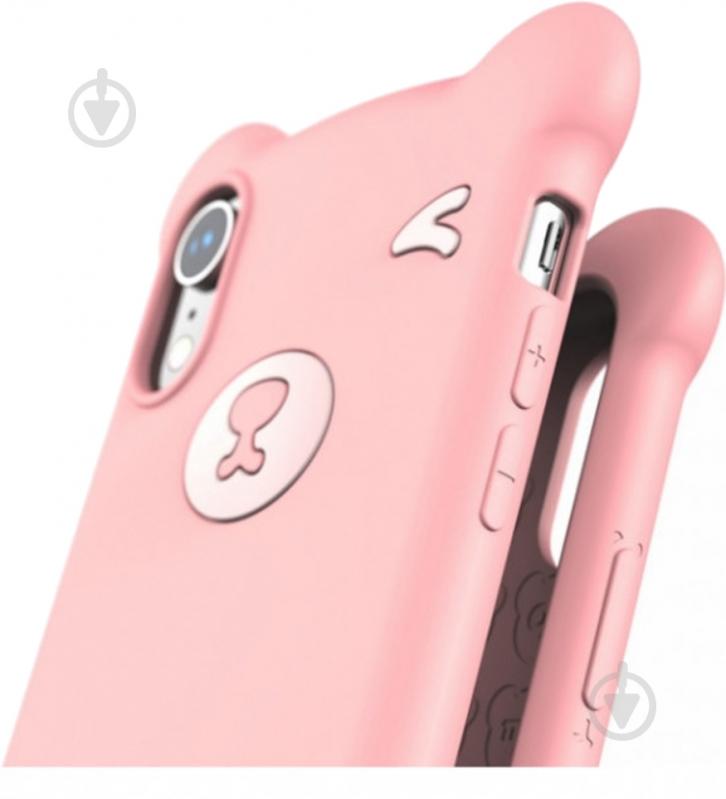 Чехол BASEUS Bear Silicone WIAPIPH61-BE04 для Apple iPhone XR - фото 3