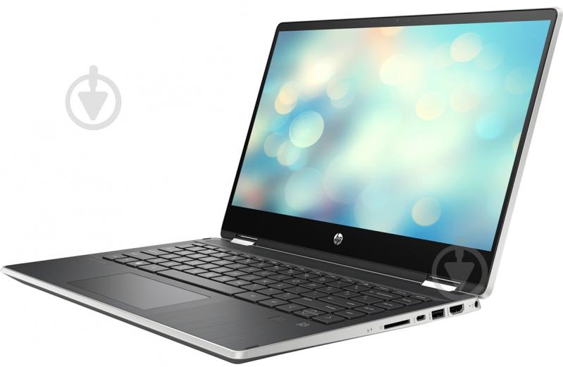 Ноутбук HP Pavilion x360 14-dh0030ur 14" (7VS80EA) silver - фото 2