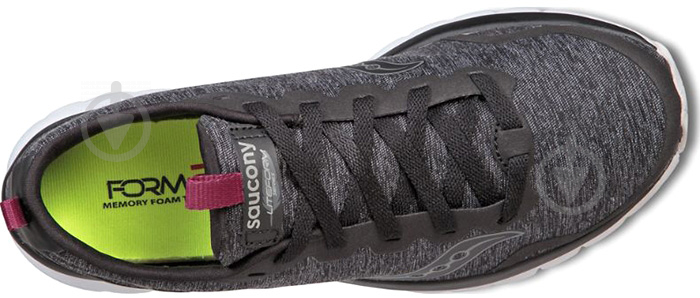 Кросівки жіночі демісезонні Saucony LITEFORM FEEL 30008-22s р.40,5 чорні - фото 4