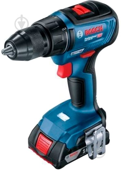 Шуруповерт аккумуляторный Bosch Professional GSR 18V-50 с набором принадлежностей 43 пр. 06019H5004 - фото 2