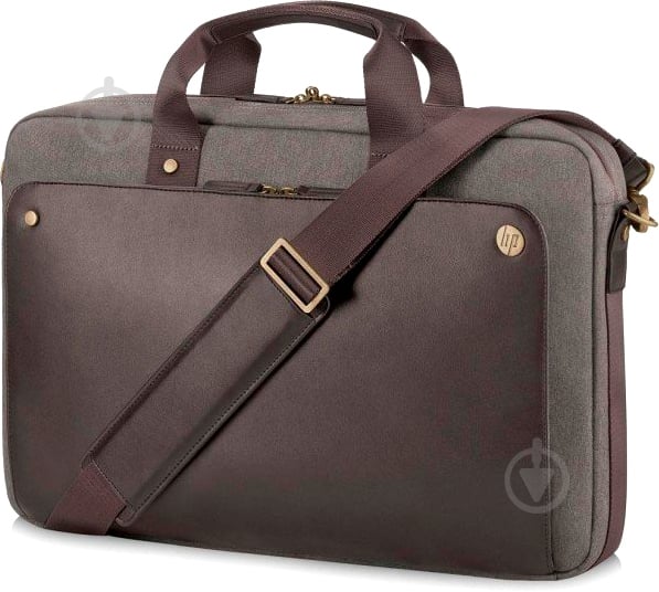 Сумка для ноутбука HP 15.6" brown (P6N19AA) EXECUTIVE TOP LOAD - фото 1 Сумка для ноутбука HP 15.6" brown (P6N19AA) EXECUTIVE TOP LOAD - фото 1