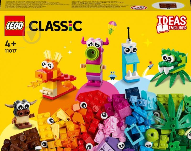 Конструктор LEGO Classic оригинальные монстры 11017 - фото 1