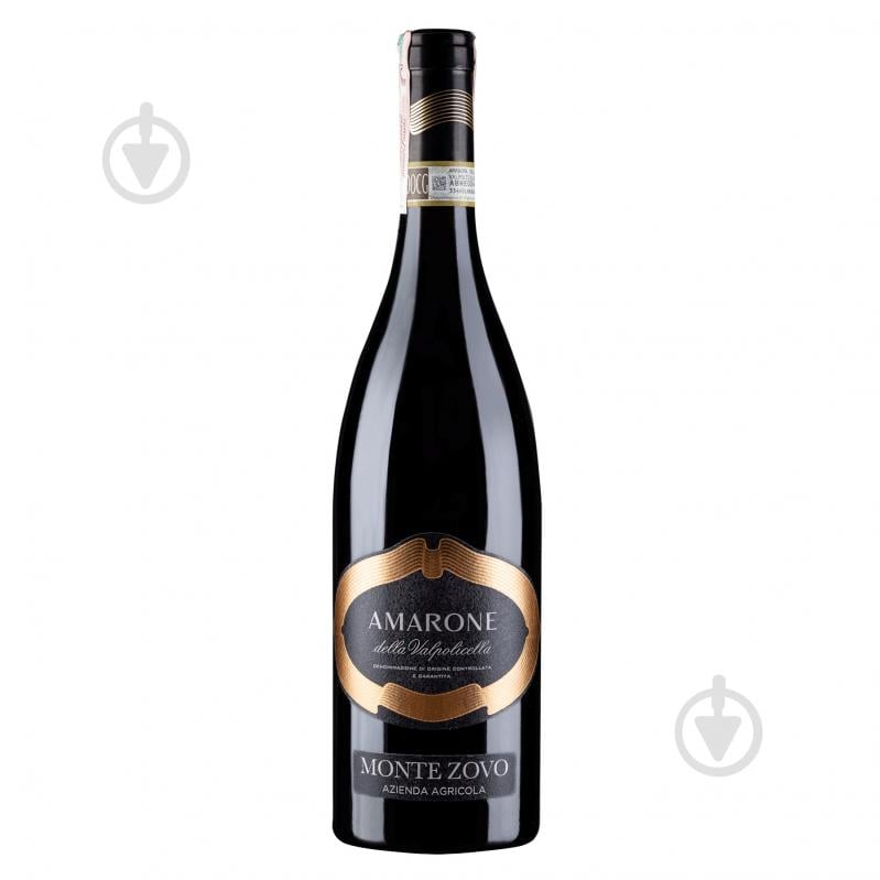 Вино Monte Zovo Amarone della Valpolicella 2017 красное сухое 0,75 л - фото 1