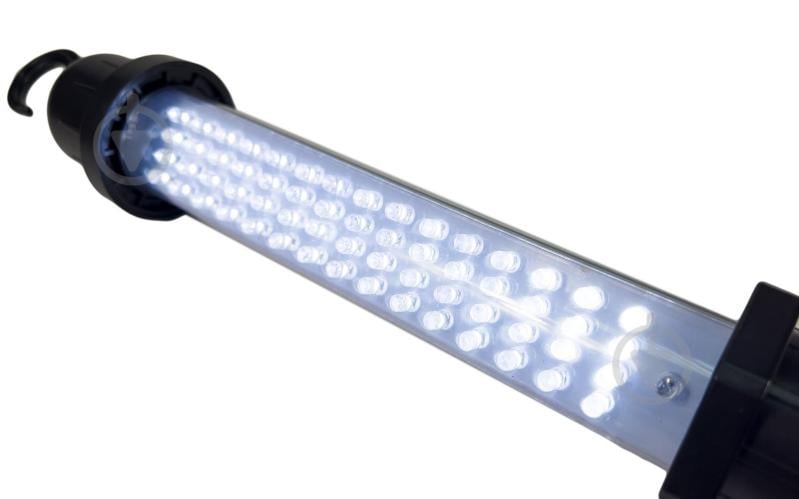 Ліхтарик акумуляторний Bottari світлодіодний 60LED AC/DC чорний - фото 3