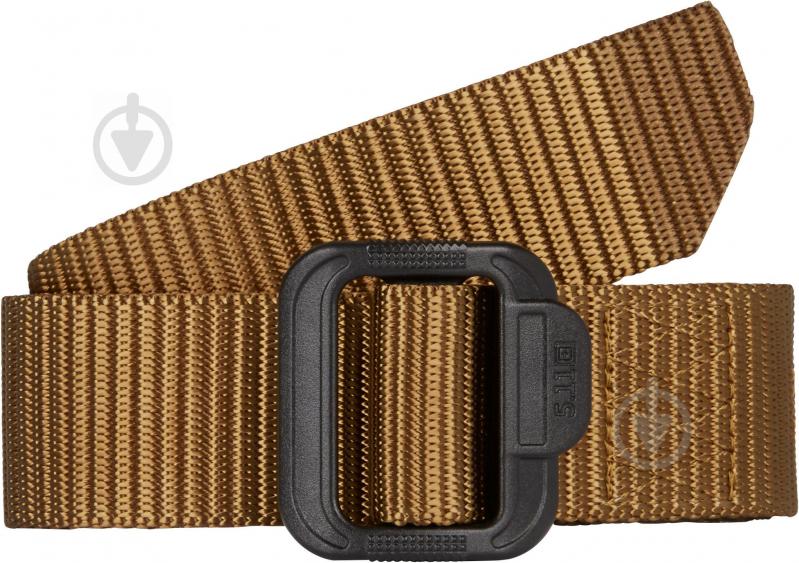 Пояс 5.11 Tactical TDU Belt - 1.5" Plastic Buckle р. L coyote 59551 - фото 1