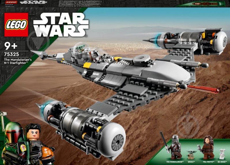 Конструктор LEGO Star Wars мандалорський зоряний винищувач n-1 75325 - фото 1