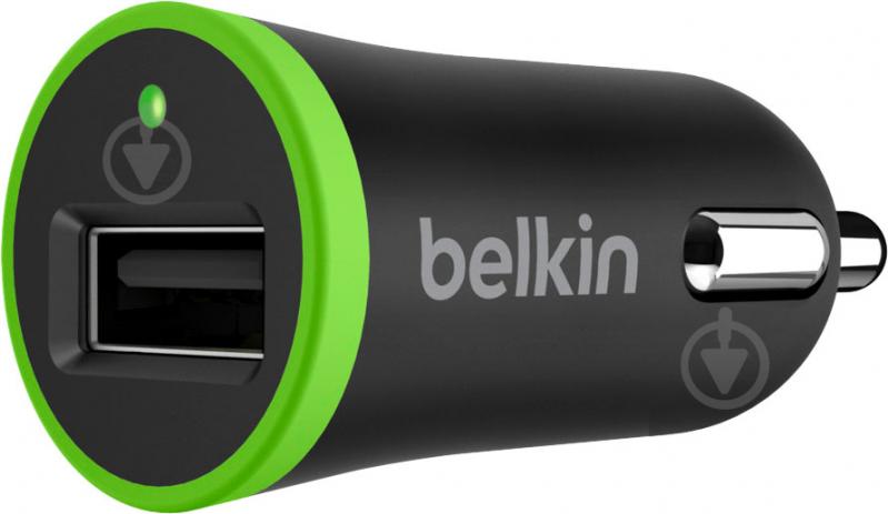 Автомобільний зарядний пристрій Belkin Car Charger 12W USB 2.4A, MicroUSB 1.2м, black (F8M887BT04-BLK) - фото 2