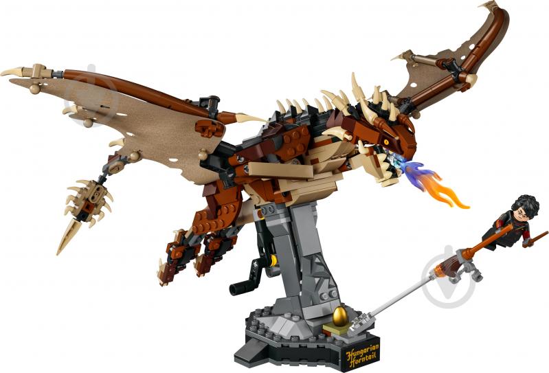 Конструктор LEGO Harry Potter угорський хвосторогий дракон 76406 - фото 3