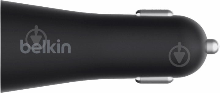 Автомобильное зарядное устройство Belkin Car Charger 27W Power Delivery Port USB-C 3.0A, black (F7U071BTBLK) - фото 3