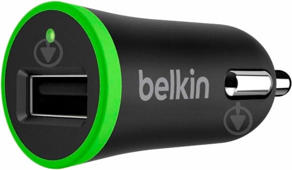 Автомобільний зарядний пристрій Belkin Car Charger 5W MicroUSB 1.2м, black (F8M711bt04-BLK) - фото 1