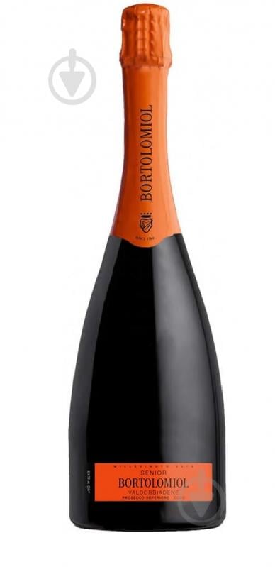 Вино ігристе Bortolomiol Senior Valdobbiadene Prosecco Superiore екстра-сухе біле 1,5 л - фото 1