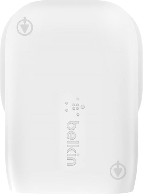 Зарядное устройство Belkin Home Charger 18W Power Delivery Port USB-C, 12W USB-A, white (F7U097VFWHT) - фото 2