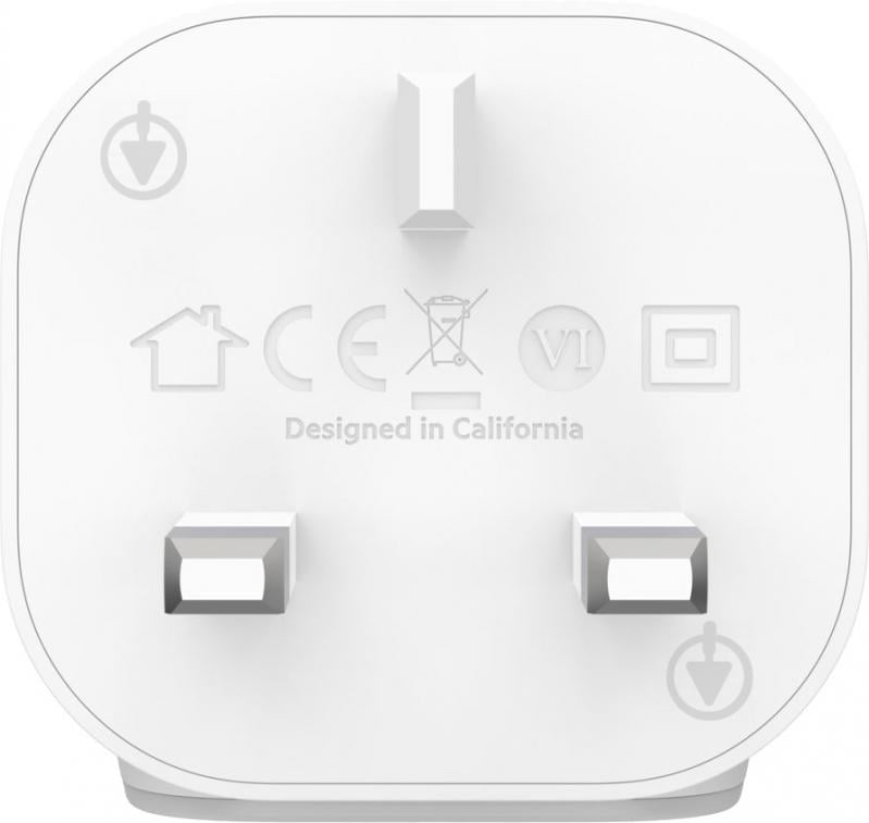 Зарядное устройство Belkin Home Charger 18W Power Delivery Port USB-C, white (F7U096VFWHT) - фото 6