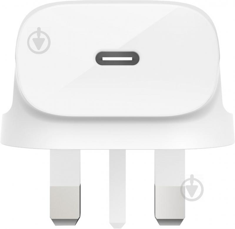 Зарядное устройство Belkin Home Charger 18W Power Delivery Port USB-C, white (F7U096VFWHT) - фото 3