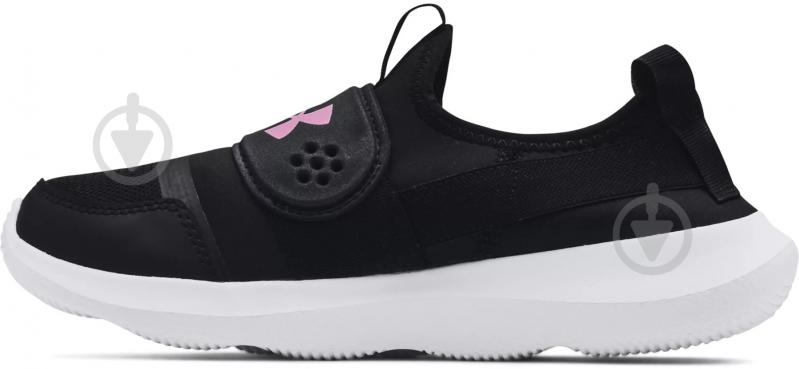 Кроссовки для девочек демисезонные Under Armour Runplay 3024215-001 р.39 черные - фото 2