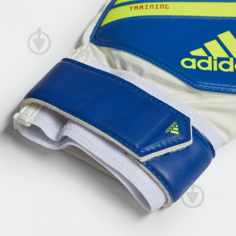 Вратарские перчатки Adidas PRED TRN DN8564 9 синий - фото 3