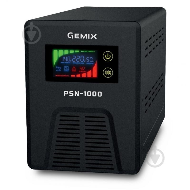 Джерело безперебійного живлення (ДБЖ) Gemix PSN-1000 PSN1000VA - фото 3