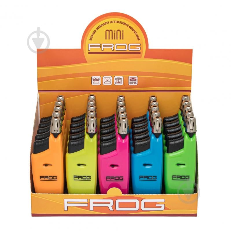 Зажигалка бытовая mini Frog - фото 6