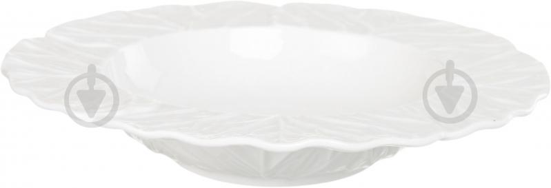 Тарелка для пасты Fiora Lettuce 23,2 см - фото 1 Тарелка для пасты Fiora Lettuce 23,2 см - фото 1
