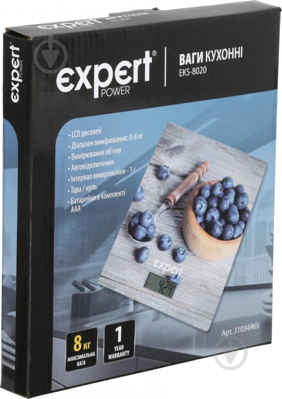 Весы кухонные Expert EKS-8020 2231053800011 - фото 3